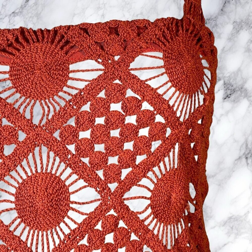 House of Harlow 1960 X Revolve Sylvie Mini - Rust Brown - Picture 6 of 12